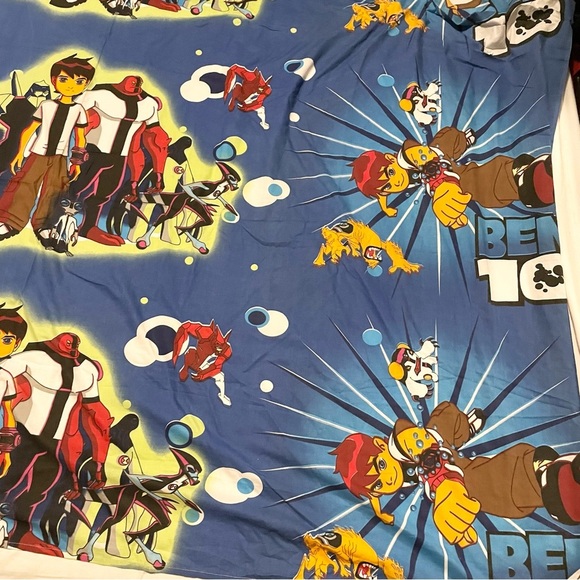 Ben 10 Full Flat Sheet JC Penney Bedding - Picture 4 of 15